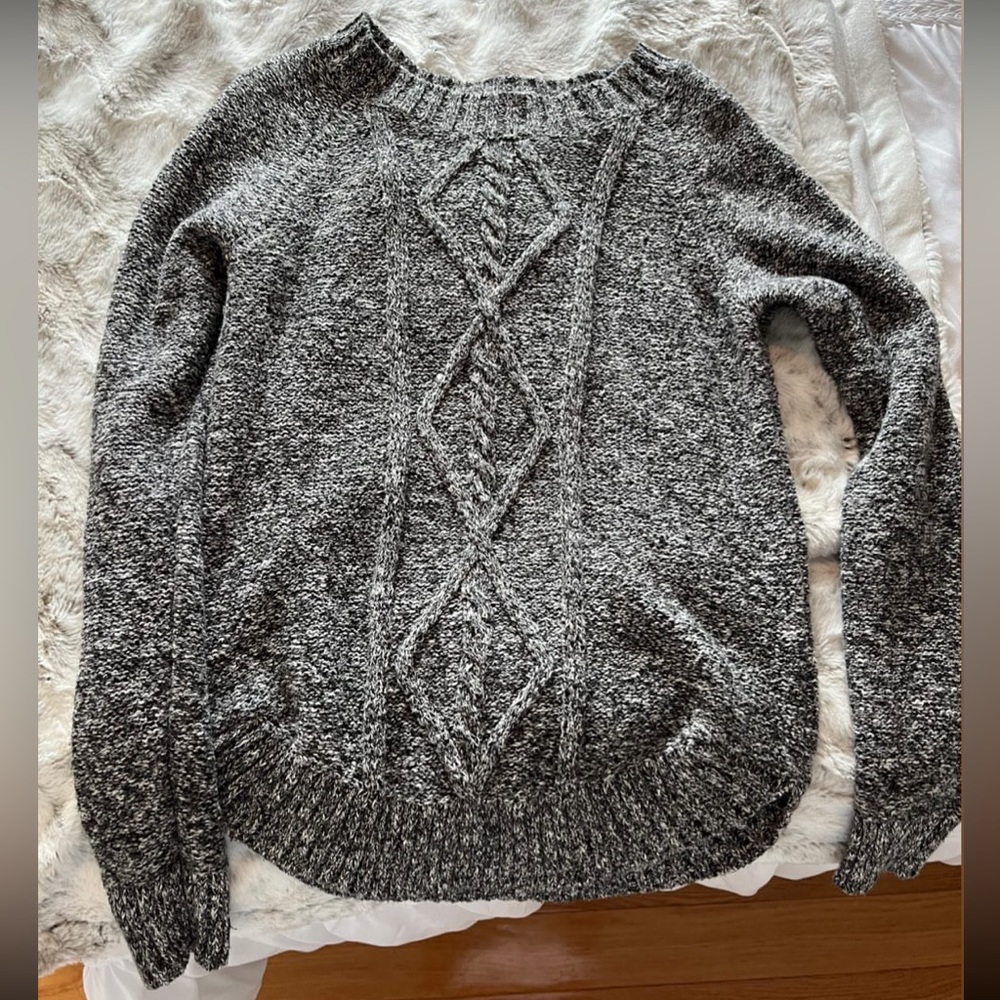 Macys gray sweater